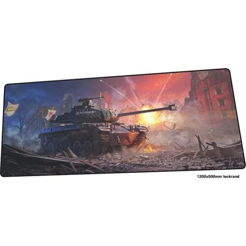 World of Tanks mouse pad gamer locked edge 120x50cm notbook mouse mat gaming mousepad large High-end pad mouse PC desk padmouse