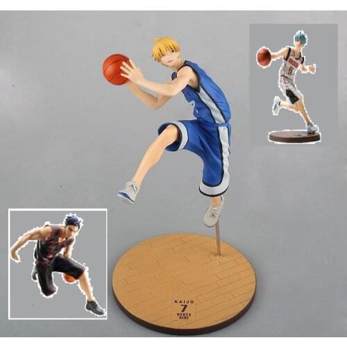 Kurokos Basketball Kuroko No Basket Small Forward 7 Kise Ryota Kaijo Bule Team Uniform Model PVC Action Figure Collection Toys