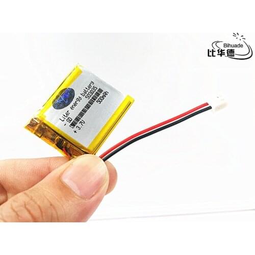 Liter energy battery JST 2.54mm 3.7V,500mAH 503035 Polymer lithium ion / Li-ion battery for tablet pc BANK,GPS,mp3,mp4