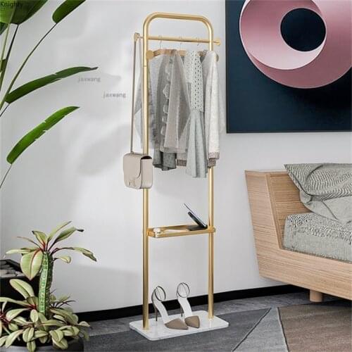 Living Room Furniture Coat Racks for Small Apartment Dormitory Floor Type Clothes Stand Simple Household Bedroom Hallway Hanger