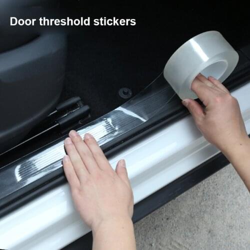 Car Door Edge Body Scratch Protector Sticker For Hyundai Tucson Elantra Creta IX25 IX35 Sonata Solaris Santa Accent Creta Azera