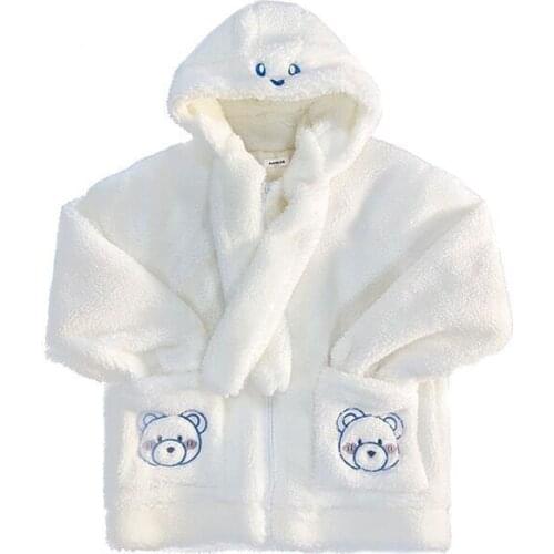 2021Fashion new Cartoon Bear Lamb Wool Womens Hooded Jacket Casual Oversized Tops Winter Clothes Woman Jackets Cute Korean Coat