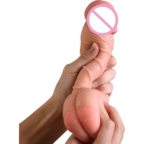 Realistic Penis Enlarger Sleeve with Pussy Fake Ass Men Masturbator Women Masturbator Real Dildo for Couples, gay Sex Toys