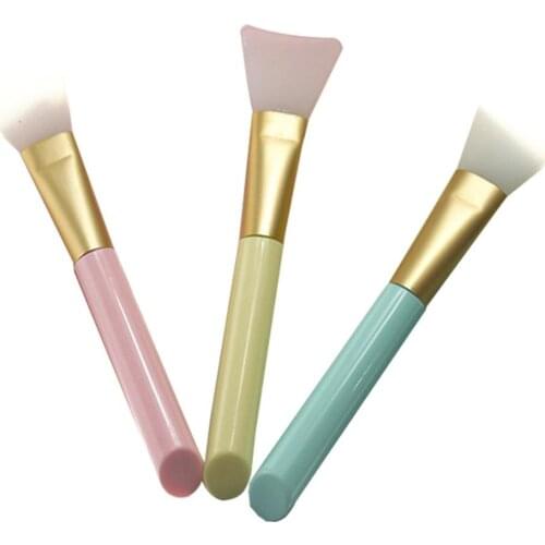 DIY Facial Mask Make Tool Makeup Blender Cosmetic Foundation Soft Silicone Brush