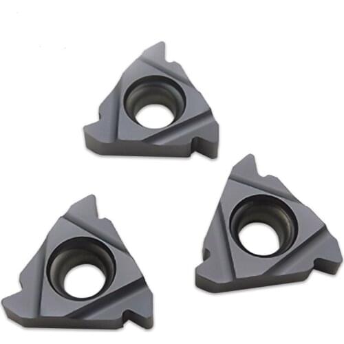 Carbide lathe thread Inserts 16ER turning inserti tornio 16ER14WA Control Blade external Tools cutter INSERTOS