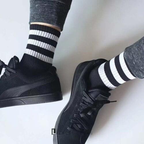 High Quality Cotton Mens Socks 2021 New Casual Breathable Active Socks Outdoor Basketball Breathable Sports Long Socks EU39-44