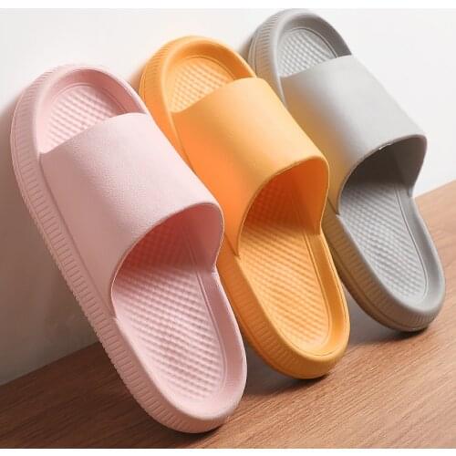 2021 Women Slippers Summer Beach Eva Soft Sandals Leisure Ladies Sandalias Mujer Indoor Bathroom Anti-slip Woman Shoes