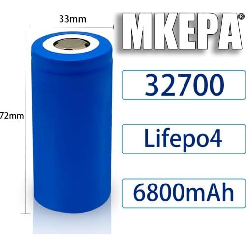 1-10PCS Original 3.2 V 32700 6800mah 32700mah 6800 mAh battery LiFePO4 55A High Power Maximum Continuous Discharge Battery