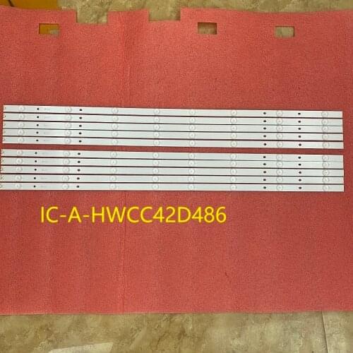25pcs/lot LED Backlight For Panasonic TC-43SV700B TC-43DS630C TX-43ESW504 TH-43C410K TC-43ES630B TC-43FS630B IC-A-HWCC42D486