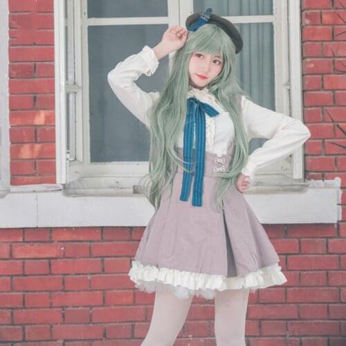 Anime! Game SINoALICE Lovely Lolita Slim Uniform Dress Cosplay Costume for Female Girls Halloween Daily Suit Free Ship