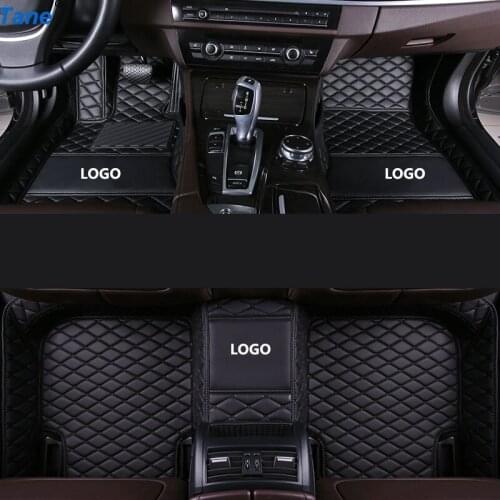 Tane leather car floor mats For subaru forester 2009 2014 legacy 2007 xv 2014 impreza 2007 accessories carpet rug