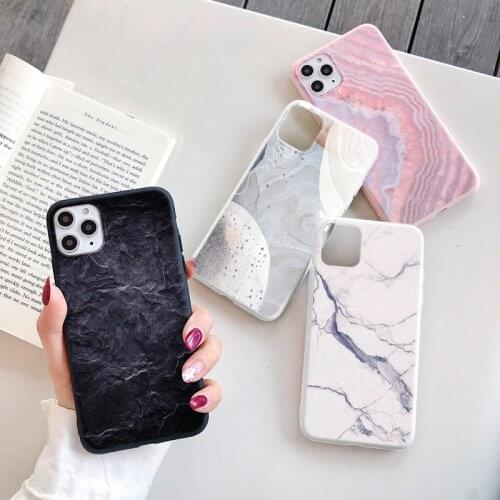 Case For Huawei P40 P20 P30 Pro Lite E Honor 10i 20i 8X 9X 8A 9A Mate 10 20 Lite P Smart 2021 Y6 Y7 2019 TPU Marble Cover Luxury