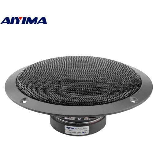 AIYIMA 1Pcs 8 Inch Bass Audio Speaker 8 Ohm 100W Home Theater Woofer Loudspeaker Unit DIY KTV Stage Speaker