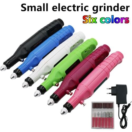 1 Set Professional Electric Nail Drill Set Decoration Manicure Machine Pedicure Pen Nail File Polishing Tool Electric Manic