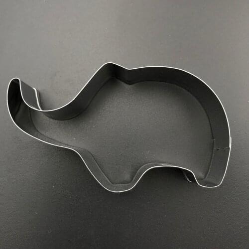 Elephant Shaped Stainless Steel Biscuit Cookie Cutters DIY Stainless Steel Cake Mold Kitchen Bakeware Tool Baking Mold