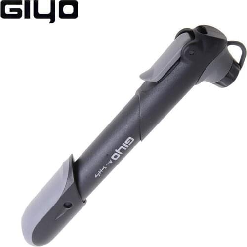 Giyo Bike Pump 105g Portable Mini MTB Mountain Bike Bicycle Pumps 100 psi High Pressure Cycling Hand Air Pump Ball Tire Inflator