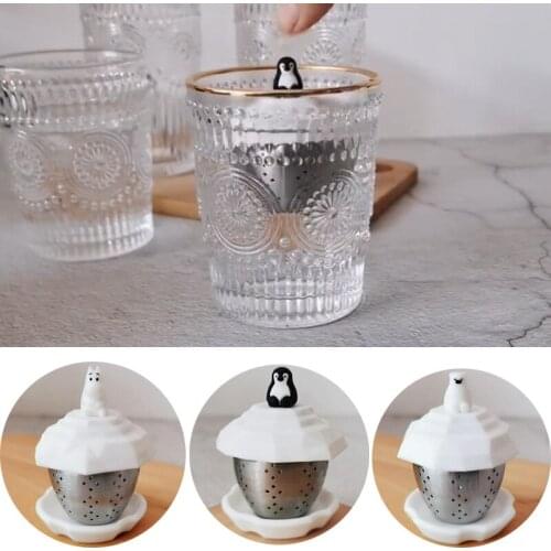 Creative Floating Tea Strainer Stainless Steel Tea Infuser Strainer Tea Leaf Spice Tea Filter Kitchen Accessories Kitchen Gadget