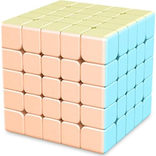 MoYu 4x4x4 Meilong Magic Cube Stickerless Cube Puzzle Professional Speed Cubes Educational Toys For Students