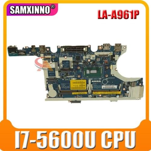 LA-A961P E7450 Mainboard For DELL Latitude 7450 E7450 Laptop Motherboard CN-0Y15C1 0Y15C1 With i7-5600U DDR3L