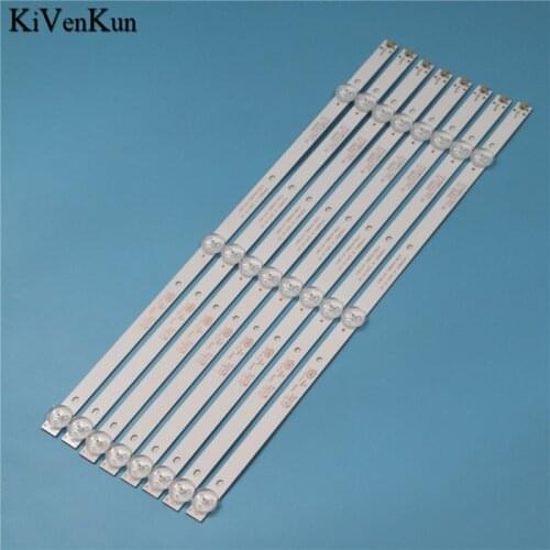TV Lamp Kits LED Backlight Strips For Philips 43HFF5952/T3 43PFF5012/T3 LED Bars Bands 4708-K43WDC-A1113N11 Rulers K430WDC1 A1