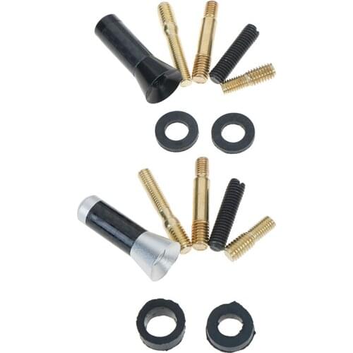 New 1Pcs Multi Style Car Auto Mini Carbon Fiber Short Stubby Screw On Aerial Antenna Mast Car Stying