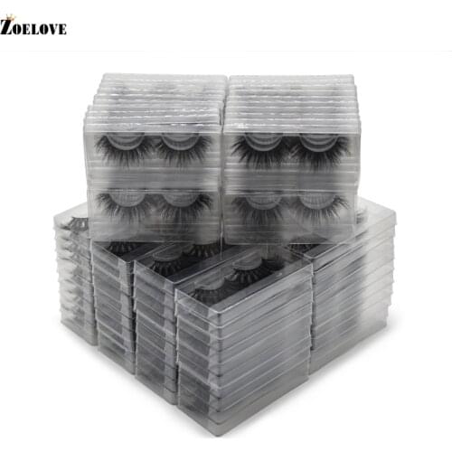 25mm Mink Lashes In Bulk 30 Pairs False Eyelashes Wholesale Lash Boxes Packaging Eyelash Vendor Dramatic 5d Eyelashes Mink