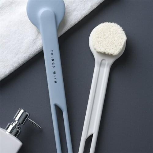 Body cleaning brush bath exfoliating care skin brush massage handle scrub bath back scour bath products bath wipe