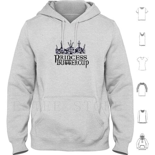 Buttercup Hoodie Long Sleeve Buttercup Westley Princess Bride Princess Bride Dread Pirate Roberts Pirate Epic Movie