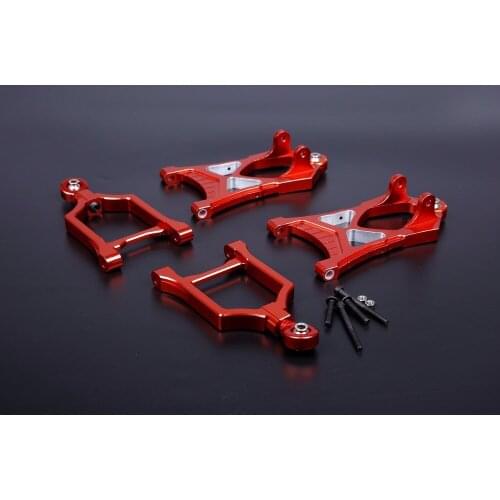 Rovan parts 1/5 gas rc baja spare parts CNC ally Front suspension A arm set 85113