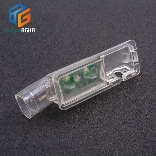 Green BGHR License Plate Lights Housing Car Rear View Camera Bracket For Volkswagen Golf MK6 MK7 Passat CC Polo AW Seat Leon