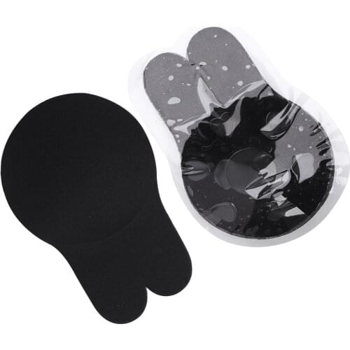 1 Pair Women Strapless Reusable Self-adhesive Invisible Push Up Bra Nipple Covers Breast Lifts Tape Bra Nipplecovers