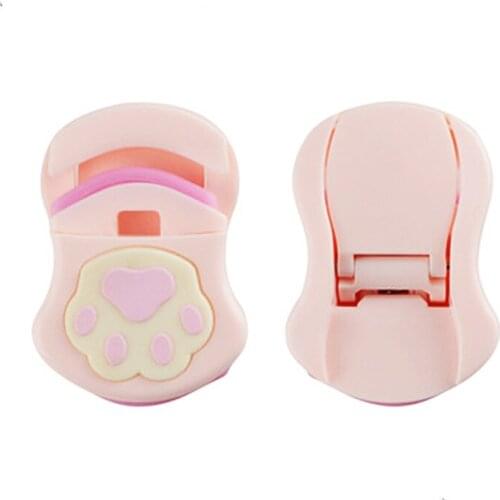 1Pcs New Professional Mini Eyelash Curler Portable Eye Lashes Curling Clip Cosmetic Makeup Tool Accessories Eyelash Tools