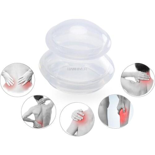 1PC Silicone Massage Cups Anticellulite Cups Set Vacuum Cup Set Massageador Facial Massage Cups Facial Suction Cups Dropshipping