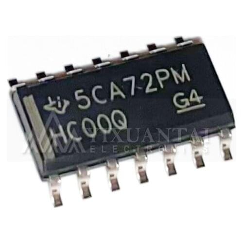 10pcs/lot Free shipping SOP14 SN74HC00DR SN74HC00NS SN74HC00QDRQ SN74HC00 74HC00 HC00 HC00Q HC00D HC00N