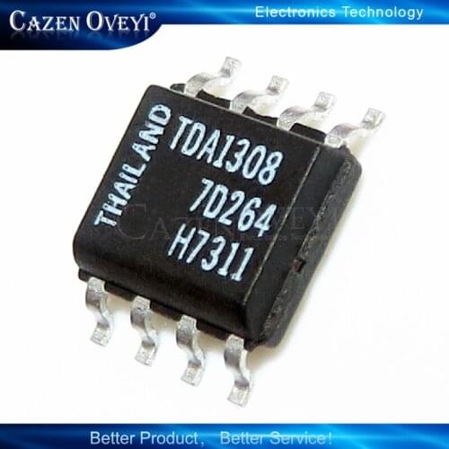 10piece TDA1308T / N1 TDA1308T TDA1308 SOP-8 new original Immediate delivery In Stock