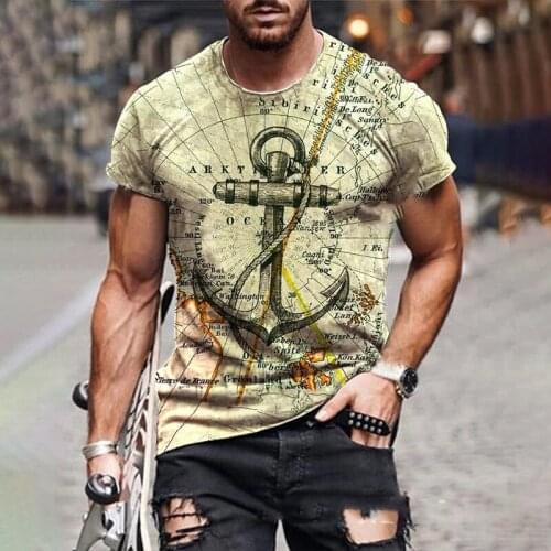 2021 New 3d Mens T-shirt Short-sleeve T-shirt Summer Fashion Short Sleeve Mens Fashion T-shirts Fashion T-shirt For Men