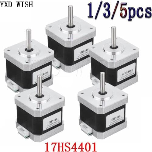 17HS4401 40mm Nema17 Stepper Motor 42 Motor Nema 17 Motor 42BYGH 1.7A (17HS4401) motor 4-lead For 3D Printer For CNC