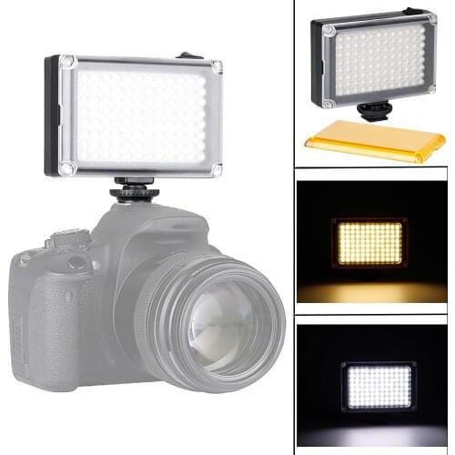96 LED Video Light Photograhy Lamp For DSLR Camera Shooting On Camera Fill-in Light For Wedding Party Vlog Photo Studio Lighting