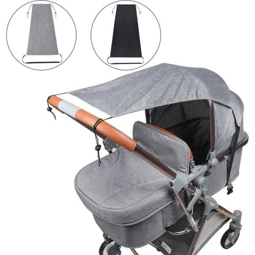 Baby Stroller Accessories Windproof Waterproof UV Protection Sunshade Cover for Kids Prams Car Outdoor Activities