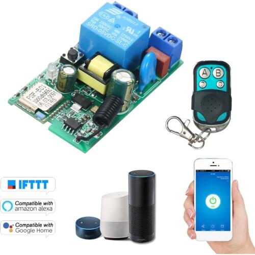 EWeLink DC5V/AC85-250V Wifi Switch RF 433MHz Wireless Relay Module Smart Home Automation Modules APP Remote Control Timer Switch