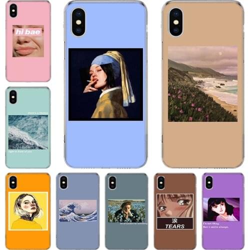 Aesthetic van Gogh Mona Lisa David Phone Case For Iphone 12 Mini 11 Pro XS Max XR X 8 7 6 6S Plus SE 2020 5 5S SE Cover Shell Co