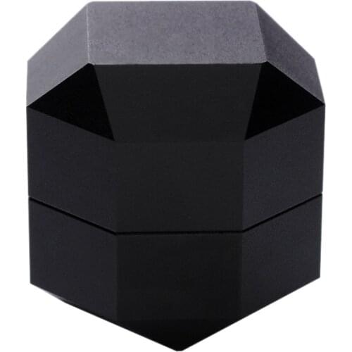 Billiard Chalk Holder Snooker American Leather Octagonal Billiard Chocolate Box Portable Billiard for Billiard
