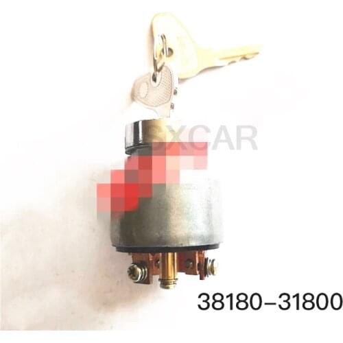 For Kubota electric lock key L1802 L2002 L2202 high quality SWITCH STARTER 38180-31800 Free shipping durable accessories