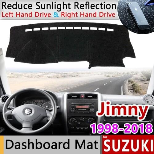 Car Accessories Slip Mat Dashmat Protect Carpet Dashboard Cover Pad Sunshade for Suzuki Jimny 2018 2008 2009 2010 2011 2012