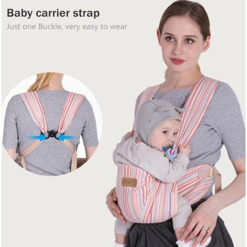 Ergonomic Baby Carrier Bag Baby Face to Face Strap Rollable Carrier Kangaroo Sling Wrap Infant Toddler Backpack