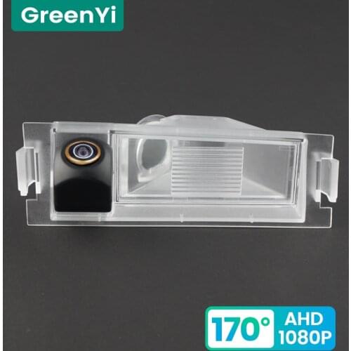 GreenYi 170° HD 1080P Car Rear View Camera for Kia Speed 2011-2014 Night Vision Reverse Reversing 4 Pin Vehicle Parking AHD