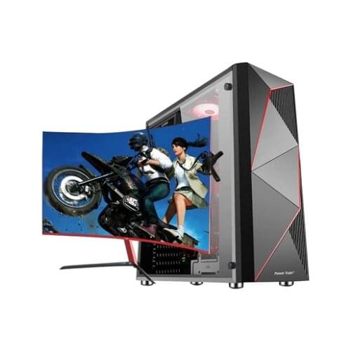 27'' inch curved lcd monitor CPU i7 Ram 32GB SSD 480GB+ 1TB Desktop computer PC