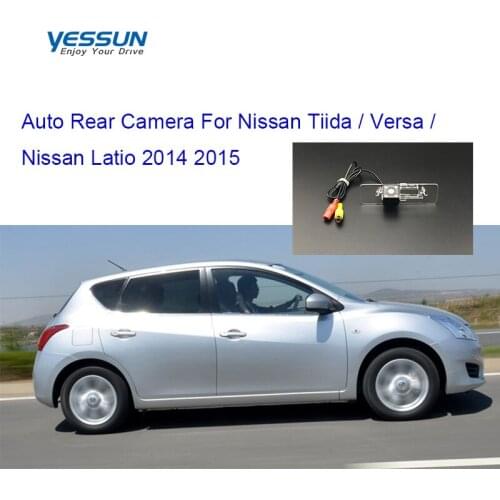 Yessun License plate camera For Nissan Tiida Versa Latio 2014 2015 Car Rear View camera Parking Assistance