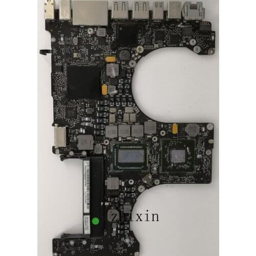 Yourui 820-2915-B Laptop motherboard for Apple MacBook Pro A1286 2010 Logic Board I7 2.66G CPU Test mainboard full test