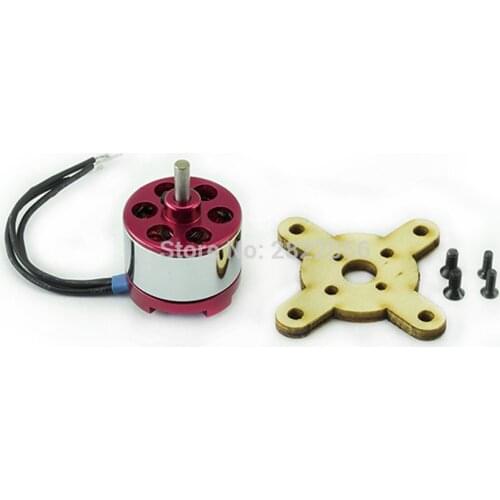 Micro motor C20 1908 brushless Outrunner 1550KV/2050KV/ 2500KV/4900KV 3.0mm Shaft For RC Remote Control Airplane Models